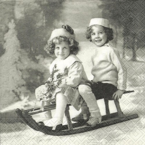 Servietten nostalgie - servietten,