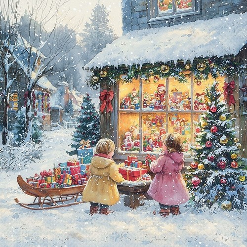 Servietten toy shop kinder - servietten,