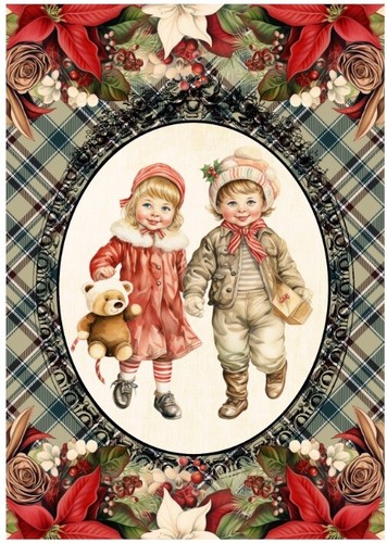 BÜGELBILD-Vintage-Shabby-Nost