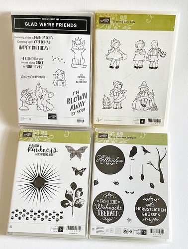 Stampin stempelset 4er - stempelset,