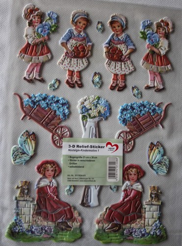 Relief sticker - 3-d, relief-sticker