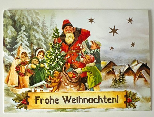 Weihnachtskarte nostalgie - weihnachtskarte,