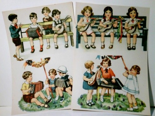 Vintage nostalgie kinder - vintage,