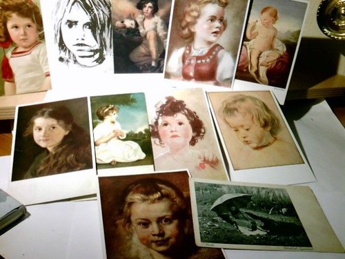 Nostalgie vintage kinder - nostalgie, /
