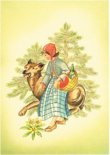 Postkarte karte märchen von - märchen,