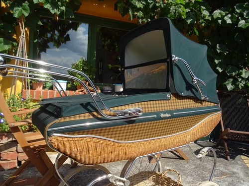 Retro kinderwagen hartan korb - hartan,