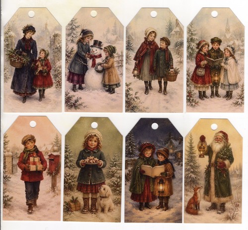 Geschenkanhänger 8er set - set, je
